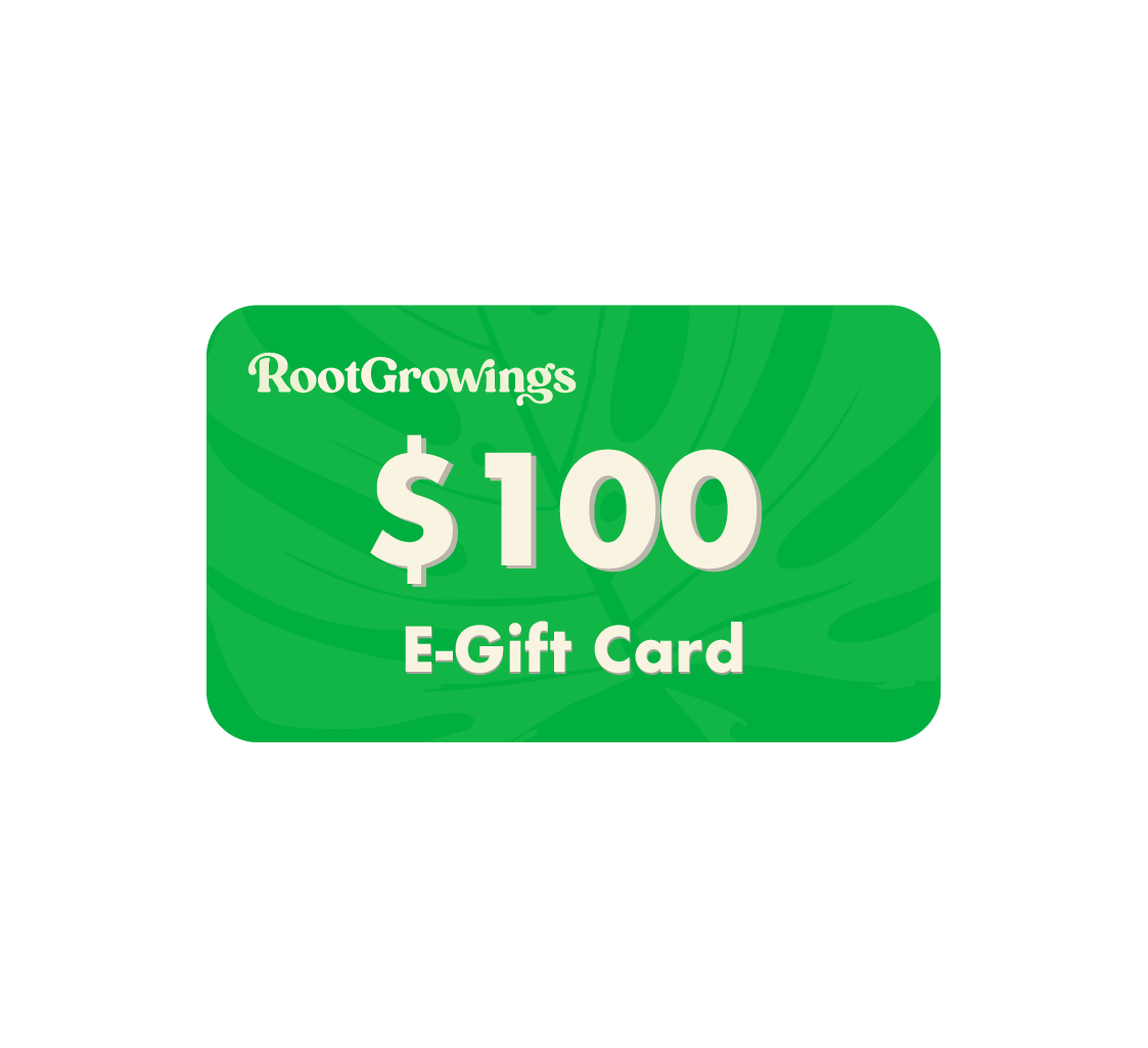 RootGrowings $100 E-Gift Card