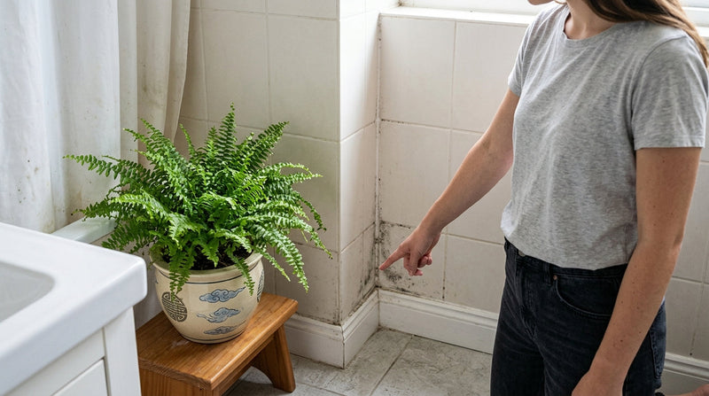 Reduce bathroom humidity / mold