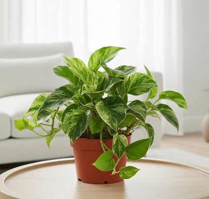 Pothos 'Marble Queen'