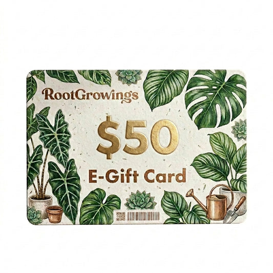 RootGrowings $50 E-Gift Card